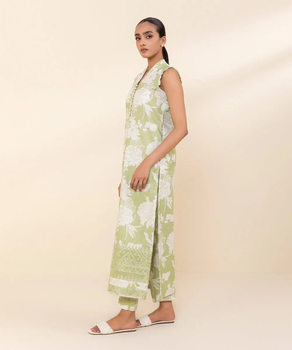 2 Piece - Embroidered Lawn Suit-0U2Tdy24V414