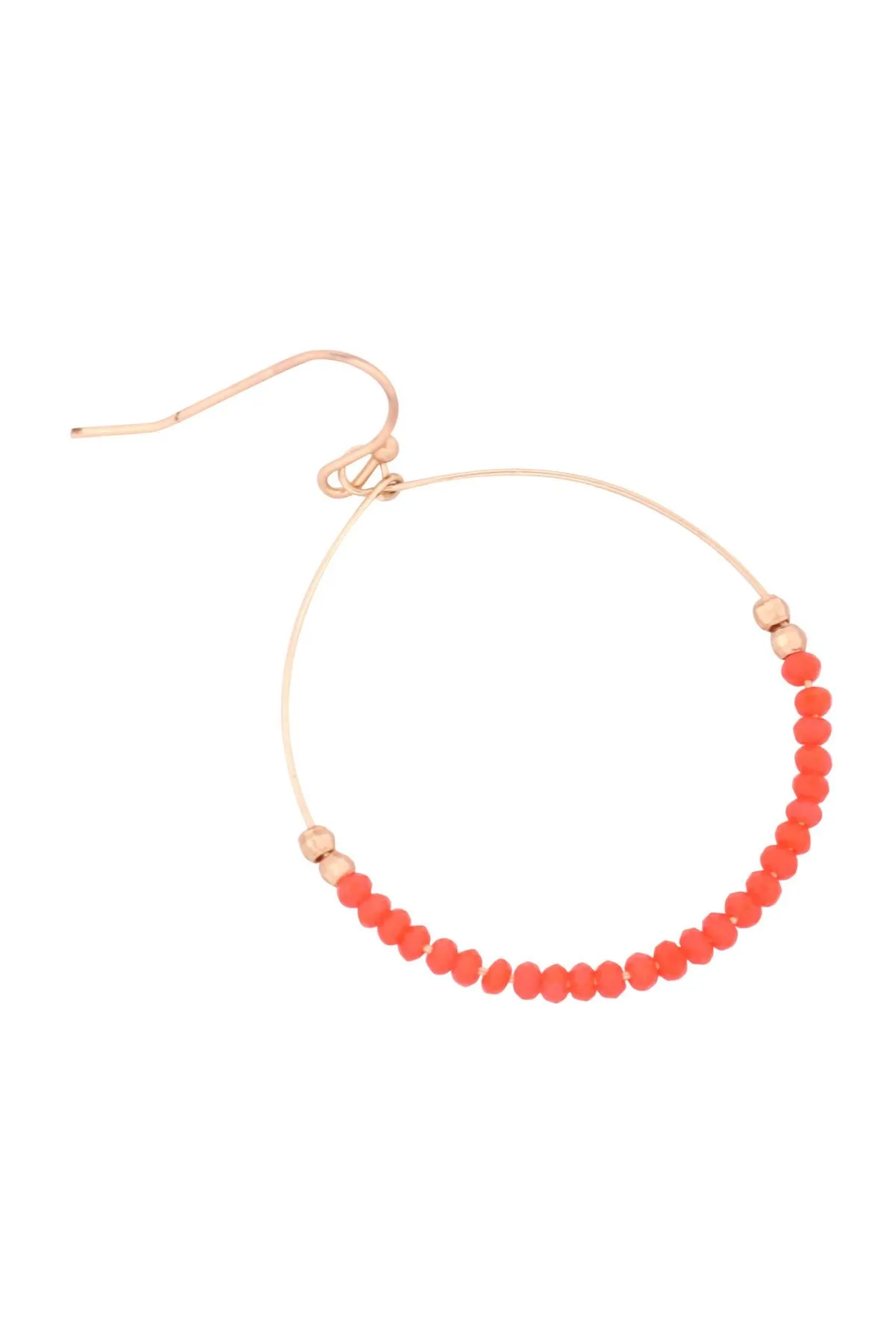 26805 - Glass Bead Round Earrings