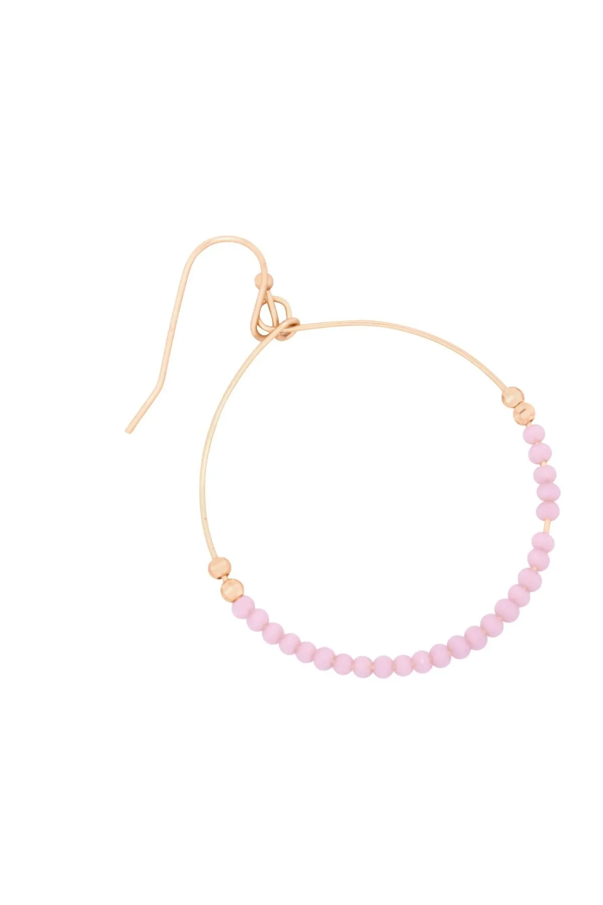 26805 - Glass Bead Round Earrings