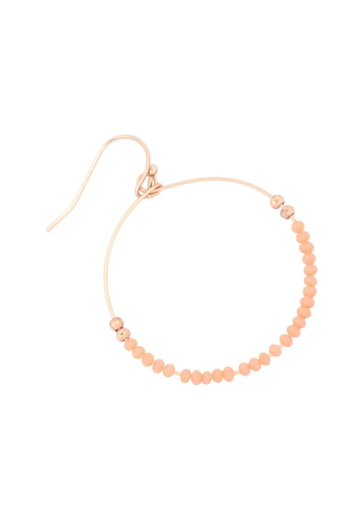 26805 - Glass Bead Round Earrings