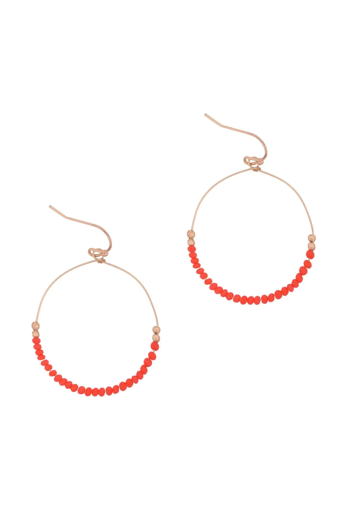 26805 - Glass Bead Round Earrings