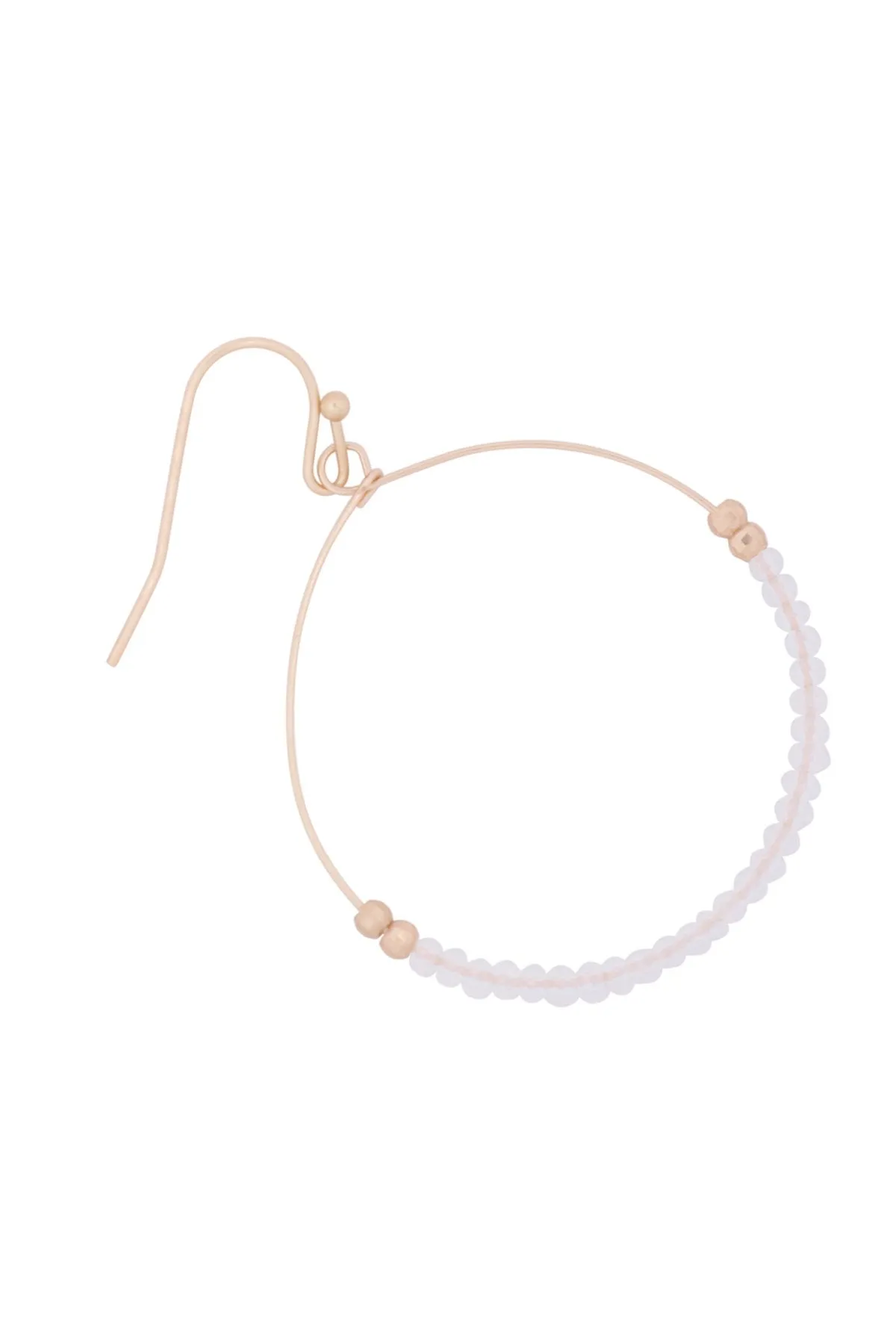 26805 - Glass Bead Round Earrings