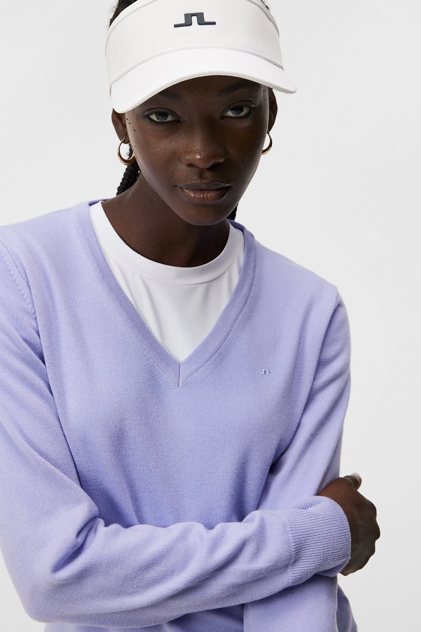 Amaya Knitted Sweater / Sweet Lavender