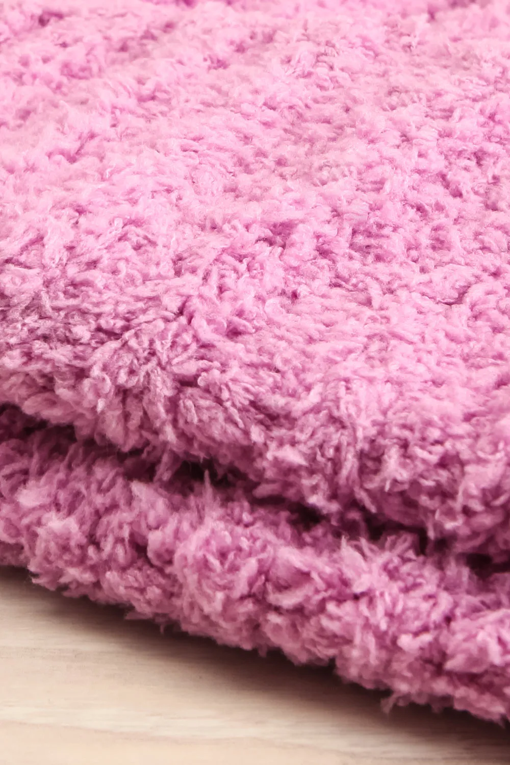 Ater Lavender | Soft Knit Rolled Up Tuque