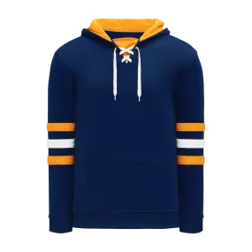 Athletic Knit (AK) A1845A-460 Adult Navy/Gold/White Apparel Sweatshirt