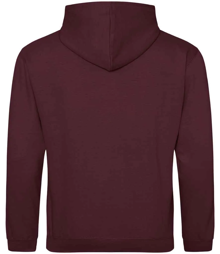 AWDis Kids Varsity Hoodie | Burgundy/Gold