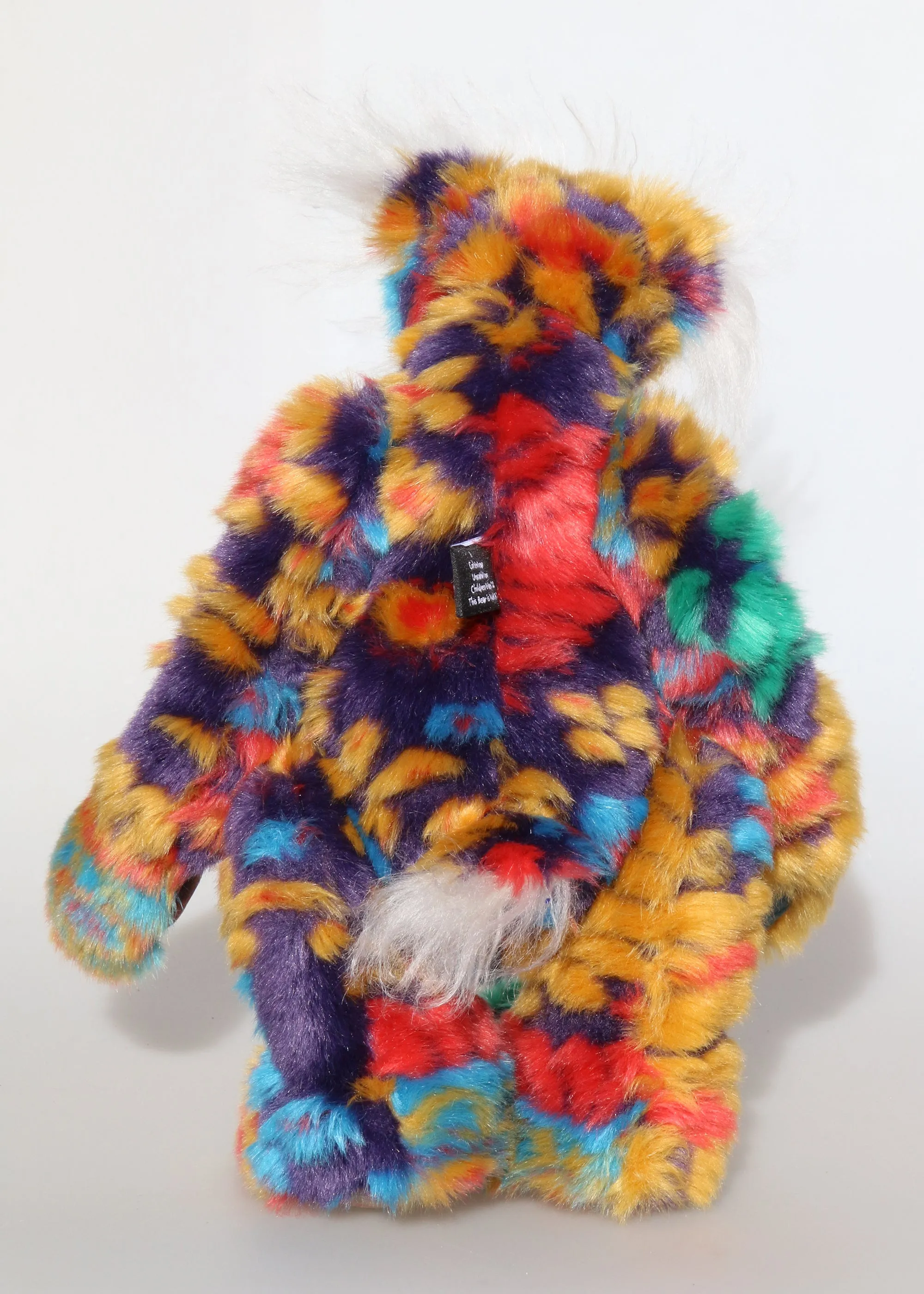 Bosworth Bloom, a one of a kind, mohair and faux fur artist bear by Barbara-Ann Bears