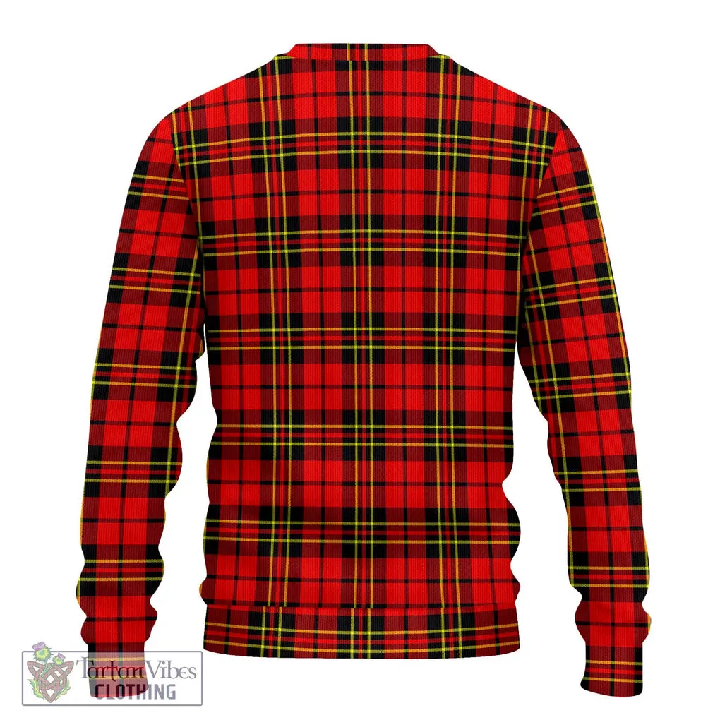 Brodie Modern Tartan Ugly Sweater with Family Crest DNA In Me Style