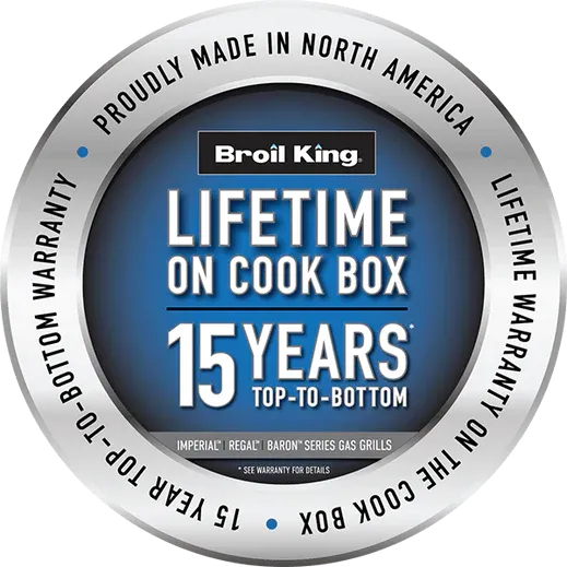Broil King REGAL S590 PRO IR BBQ with Infrared Side Burner, Rear Rotisserie Burner & Rotisserie Kit