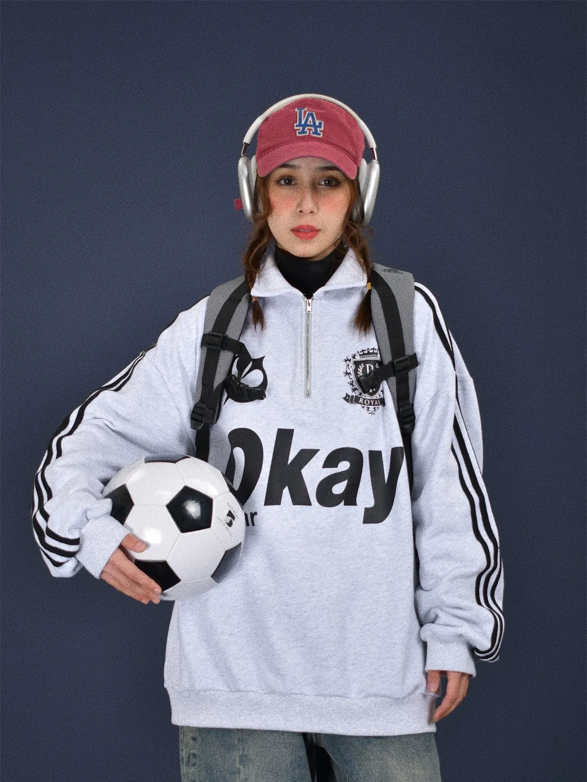 c2 "Okay" Polo Sweater