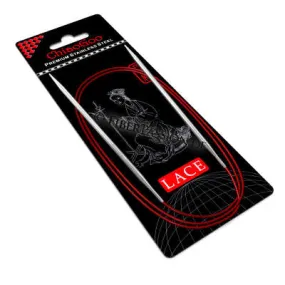 ChiaoGoo Red Lace circular knitting needles 80 cm