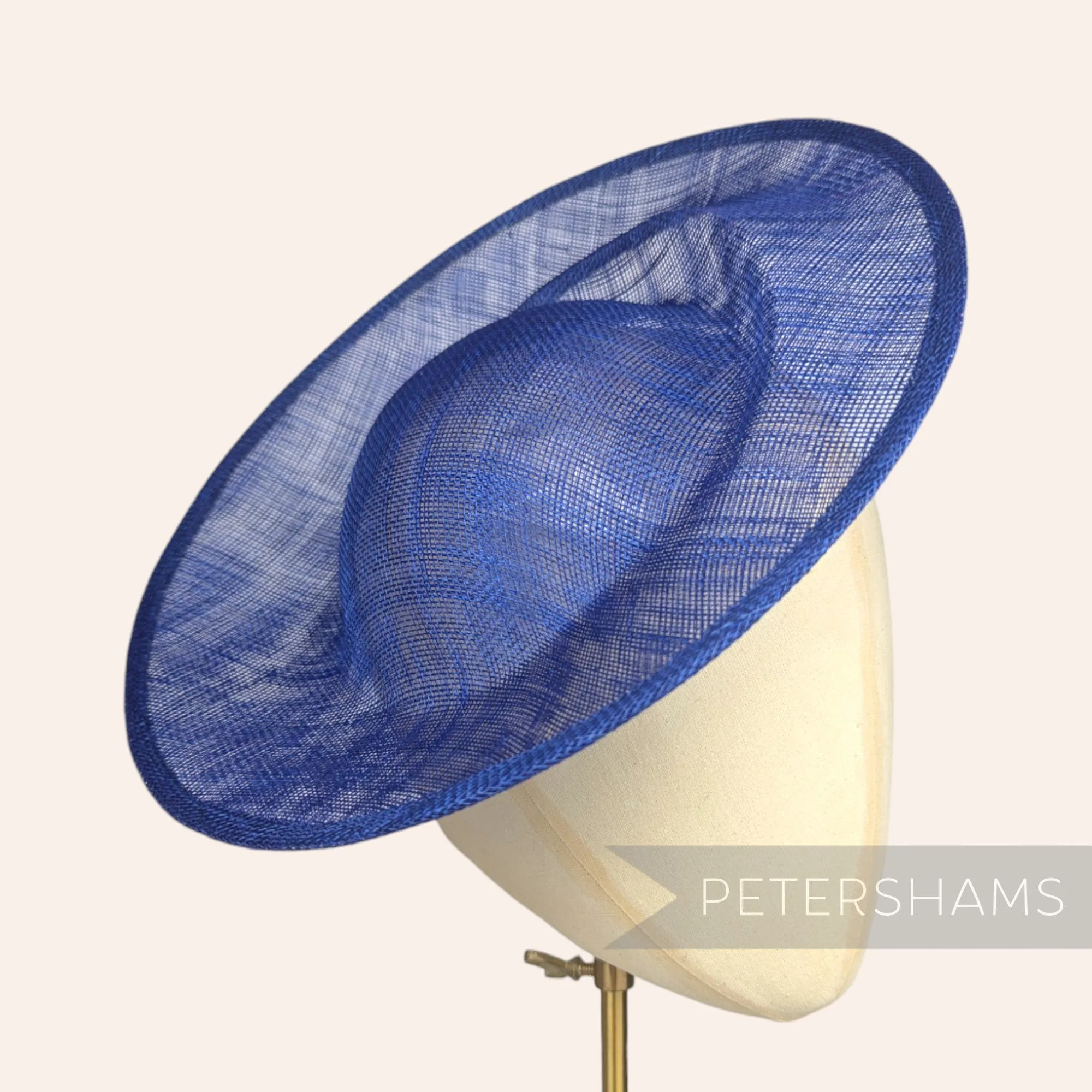 'Cindy' Sinamay Orbital Pleat Fascinator Hat Base