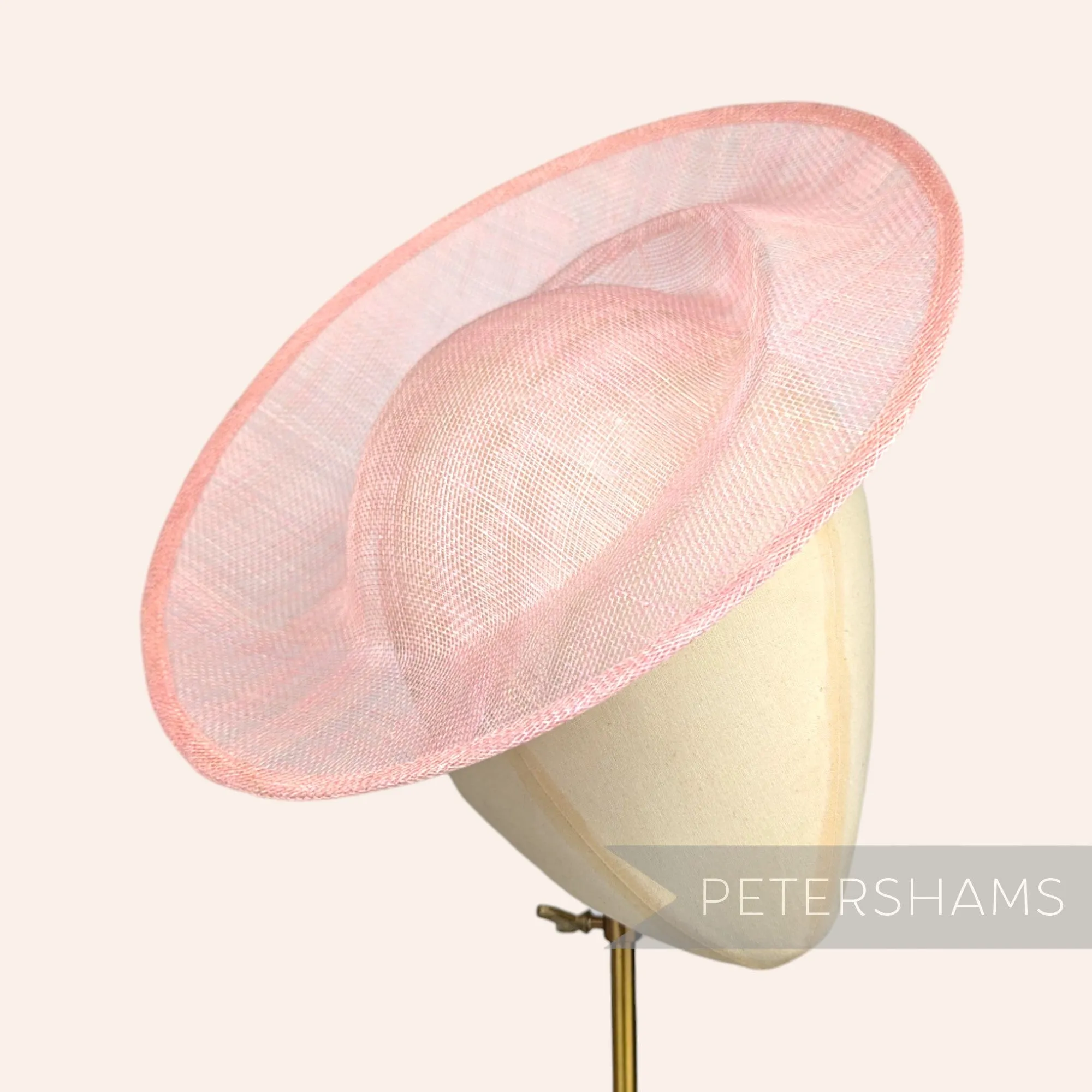 'Cindy' Sinamay Orbital Pleat Fascinator Hat Base