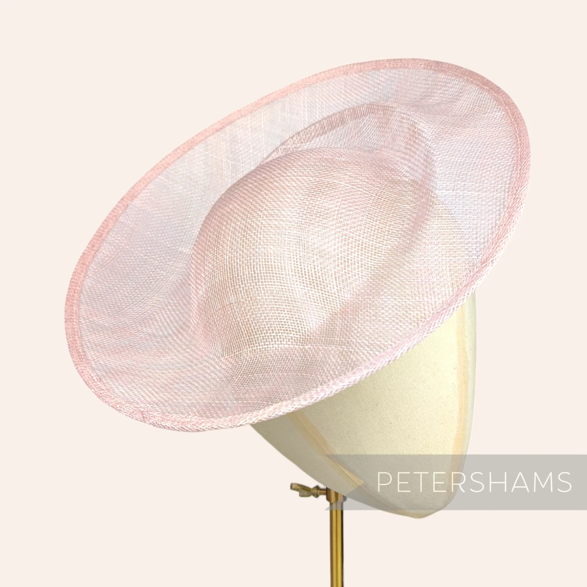 'Cindy' Sinamay Orbital Pleat Fascinator Hat Base