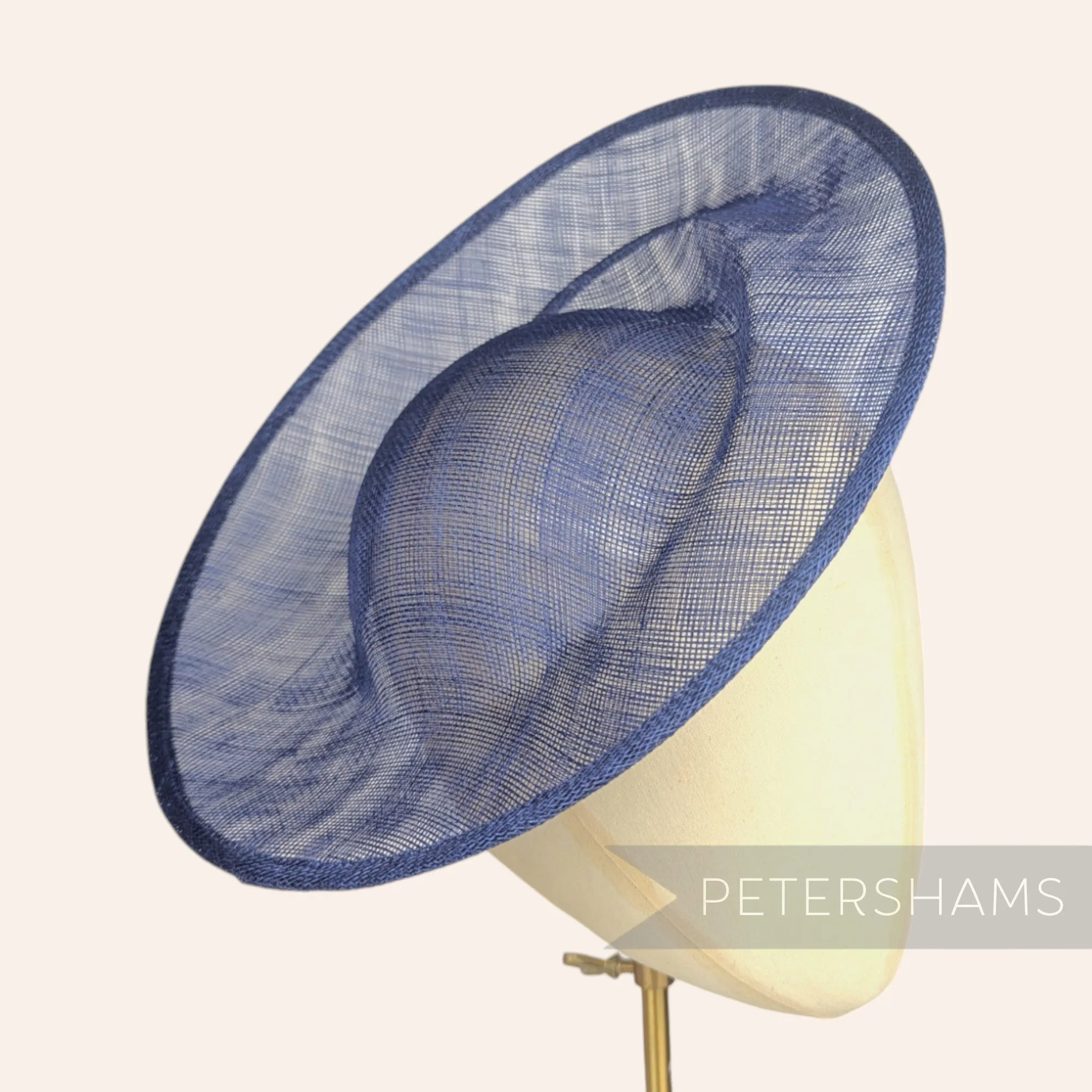 'Cindy' Sinamay Orbital Pleat Fascinator Hat Base