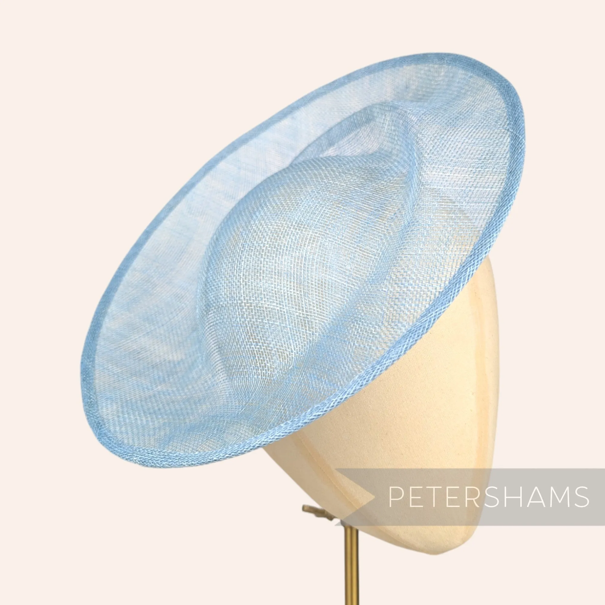 'Cindy' Sinamay Orbital Pleat Fascinator Hat Base