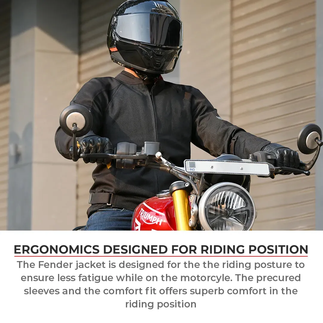 FENDER – URBAN MESH RIDING JACKET with base layer