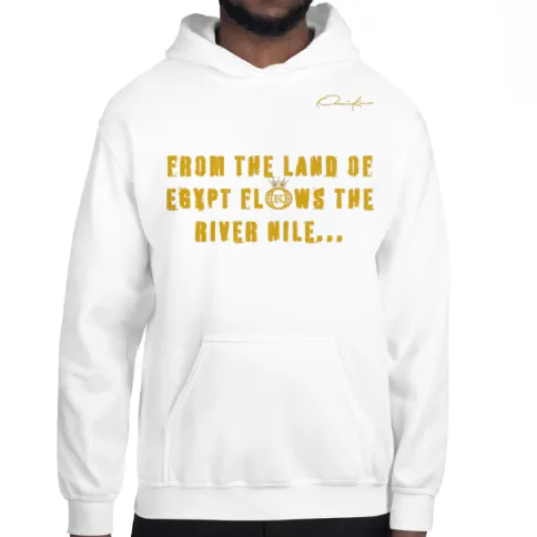 From The Land Of Egypt Flows The River Nile Hoodie