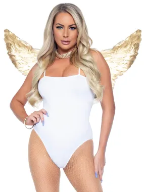 Gold feather wings
