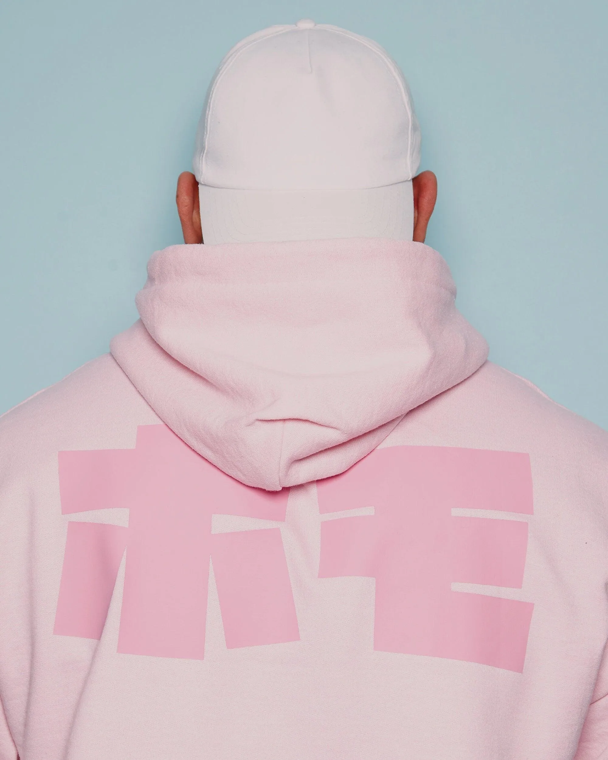 HOMO In Japanese, Pink on Pink - pullover hoodie