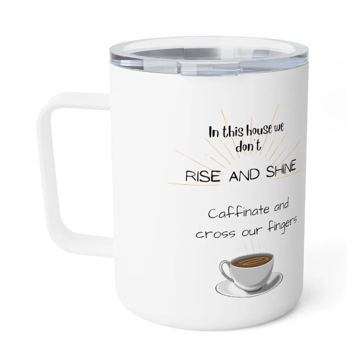 Insulated Coffee Mug, 10oz
