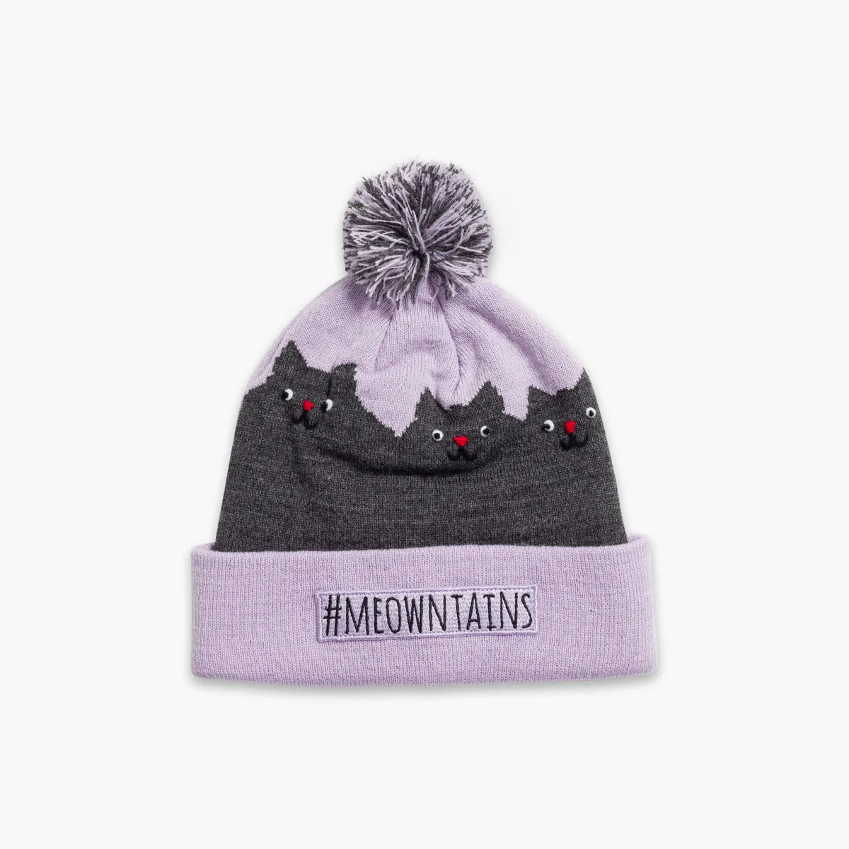 Kids' #Meowntains Pom - Lavender
