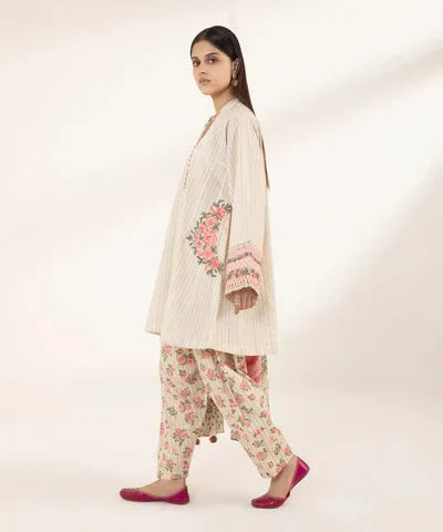 Lawn '24 - 3 Piece - Embroidered Lawn Suit U3Pedy24V124