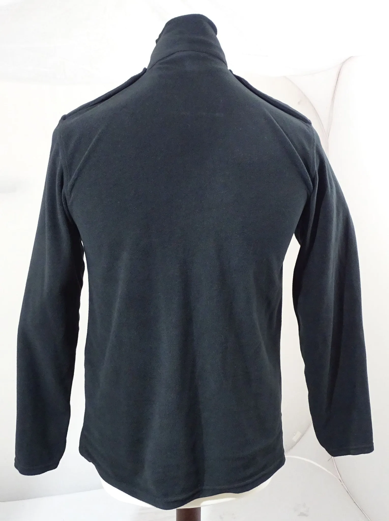 Lightweight Fleece Base Layer 1/4 Zip Black BLAFLC01B