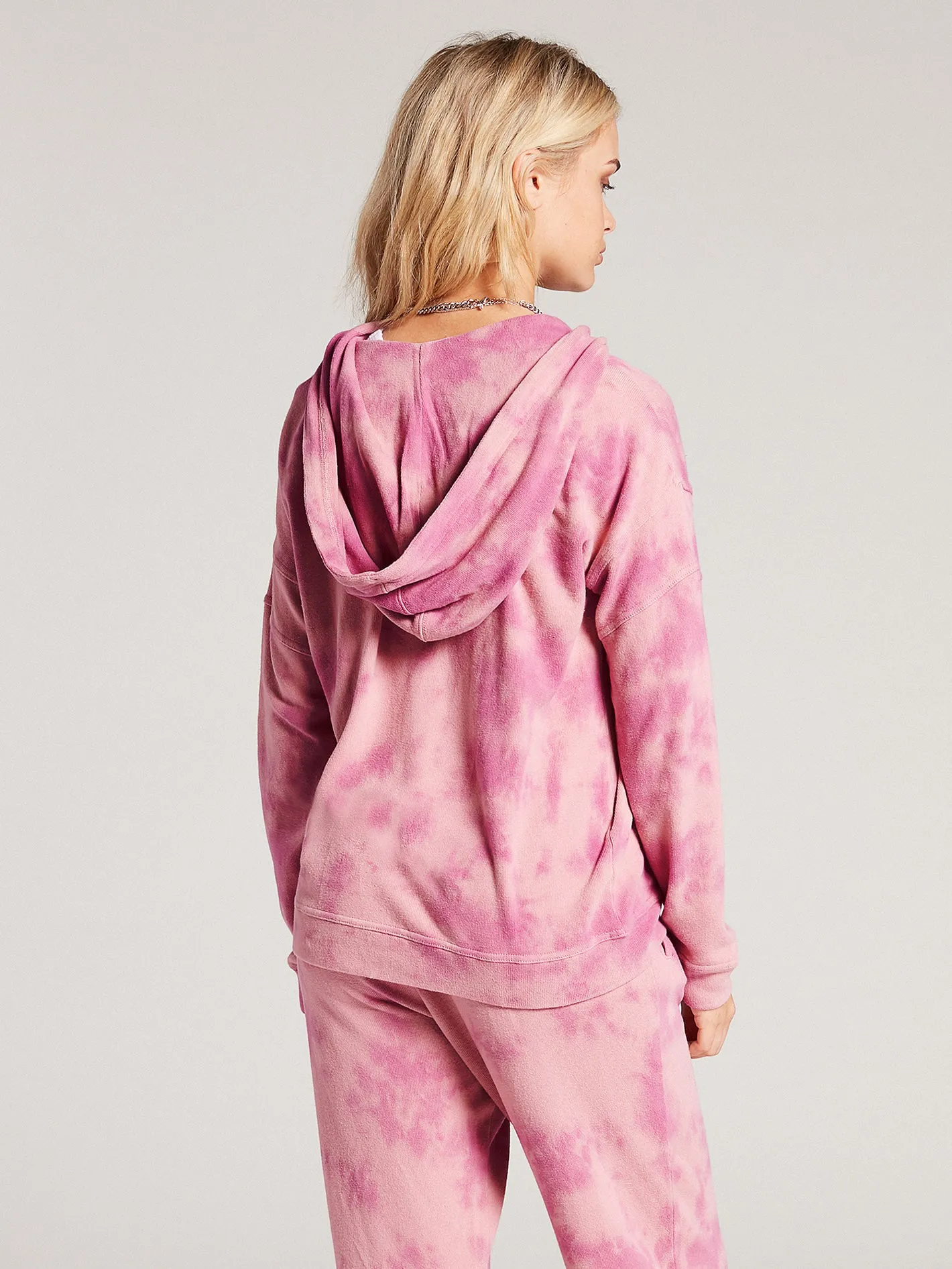 Lived In Lounge Zip Hoodie - Faded Mauve