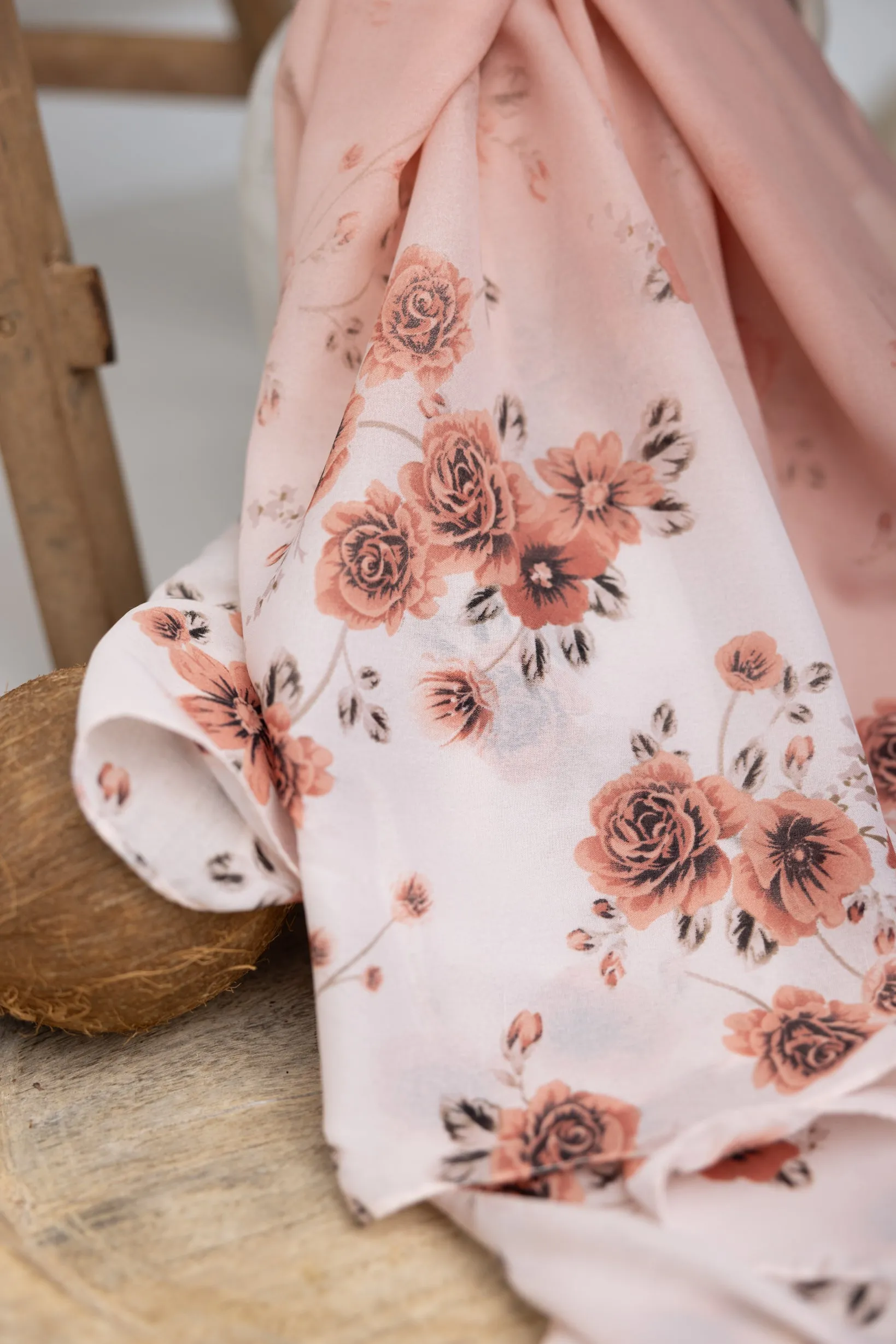 Lotus Printed Shawl