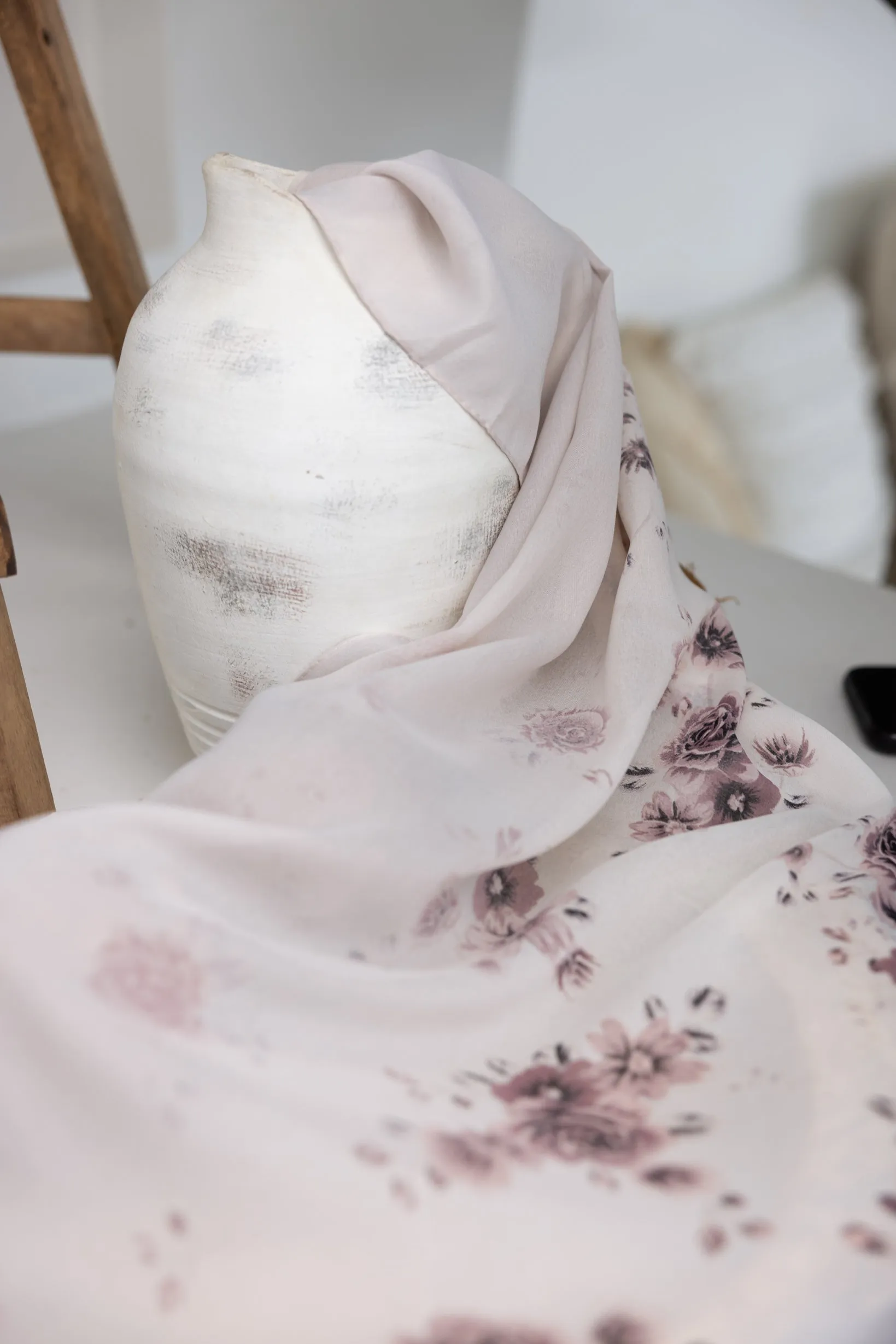 Lotus Printed Shawl