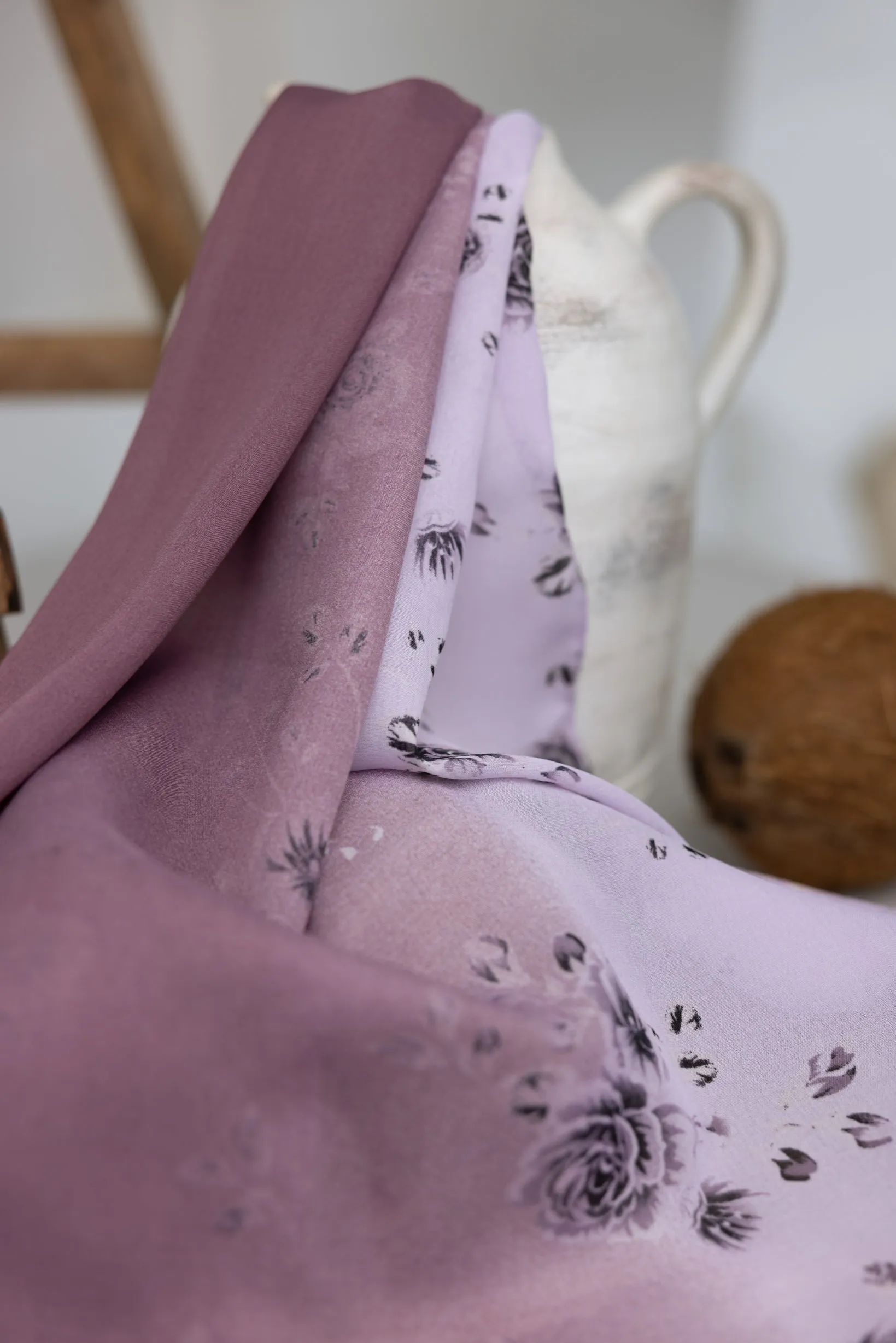Lotus Printed Shawl