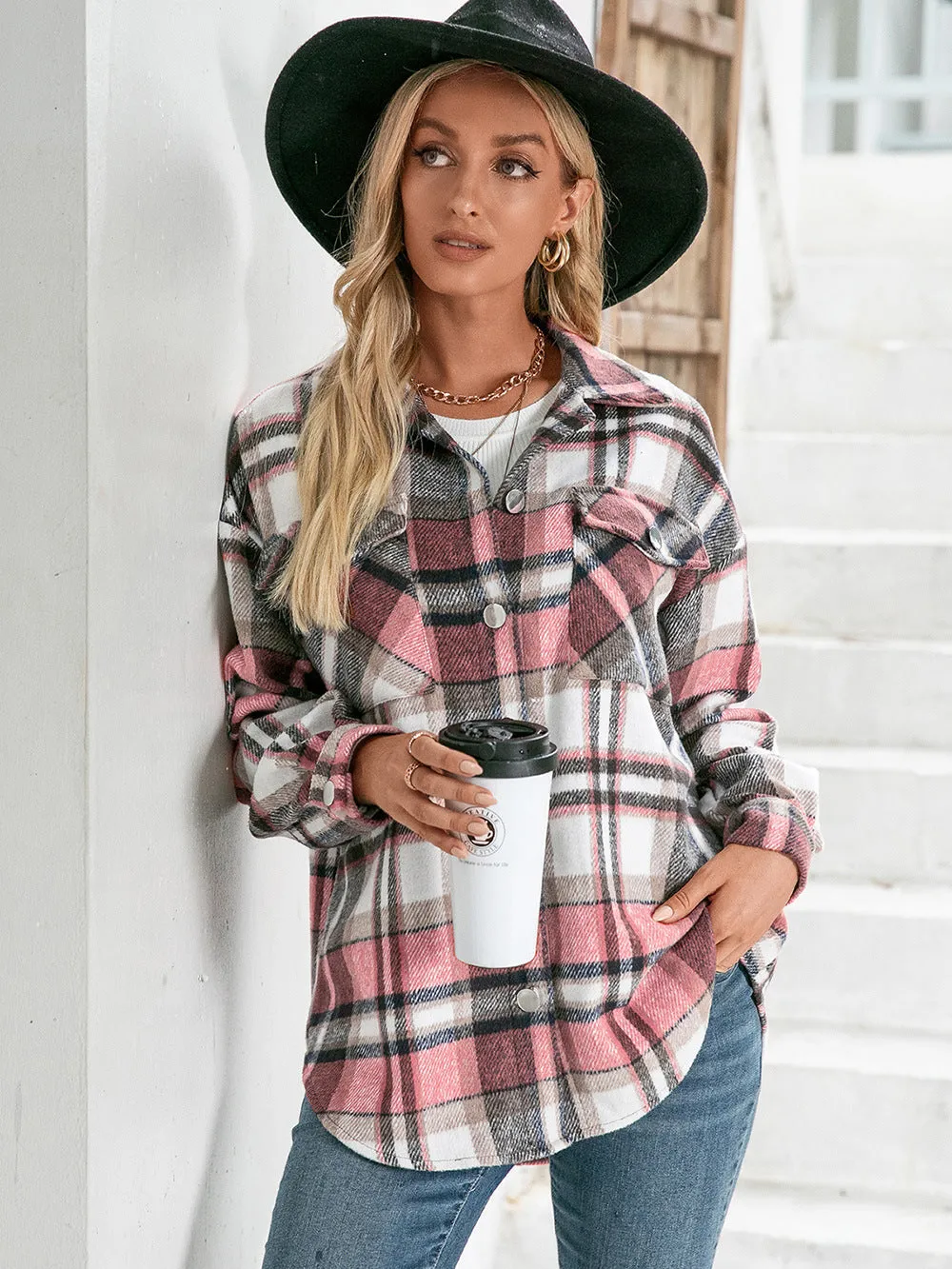 Meet You Outside Shacket (multiple colorways)