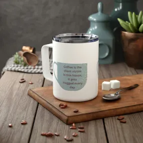 Mugged Insulated Coffee Mug, 10oz