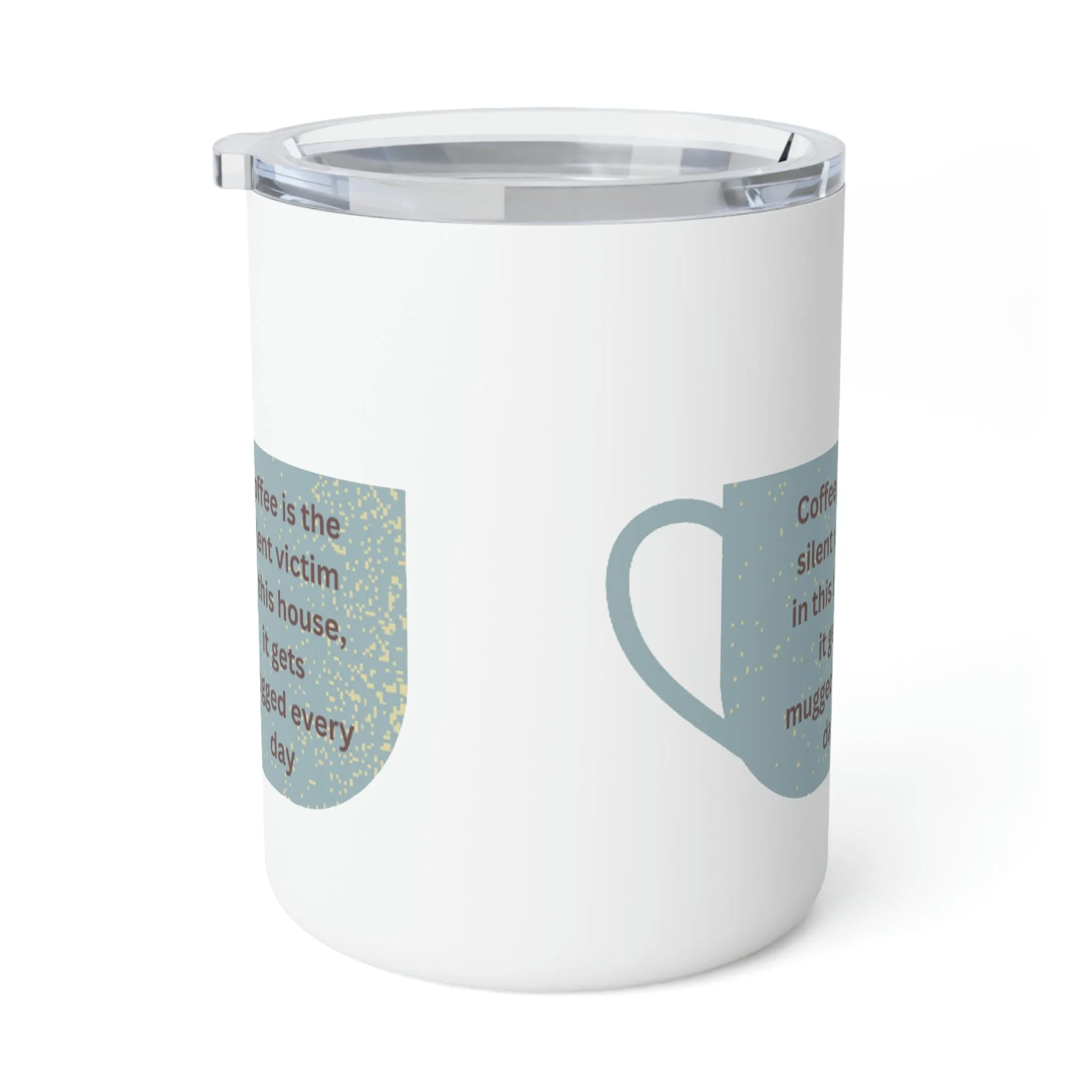 Mugged Insulated Coffee Mug, 10oz