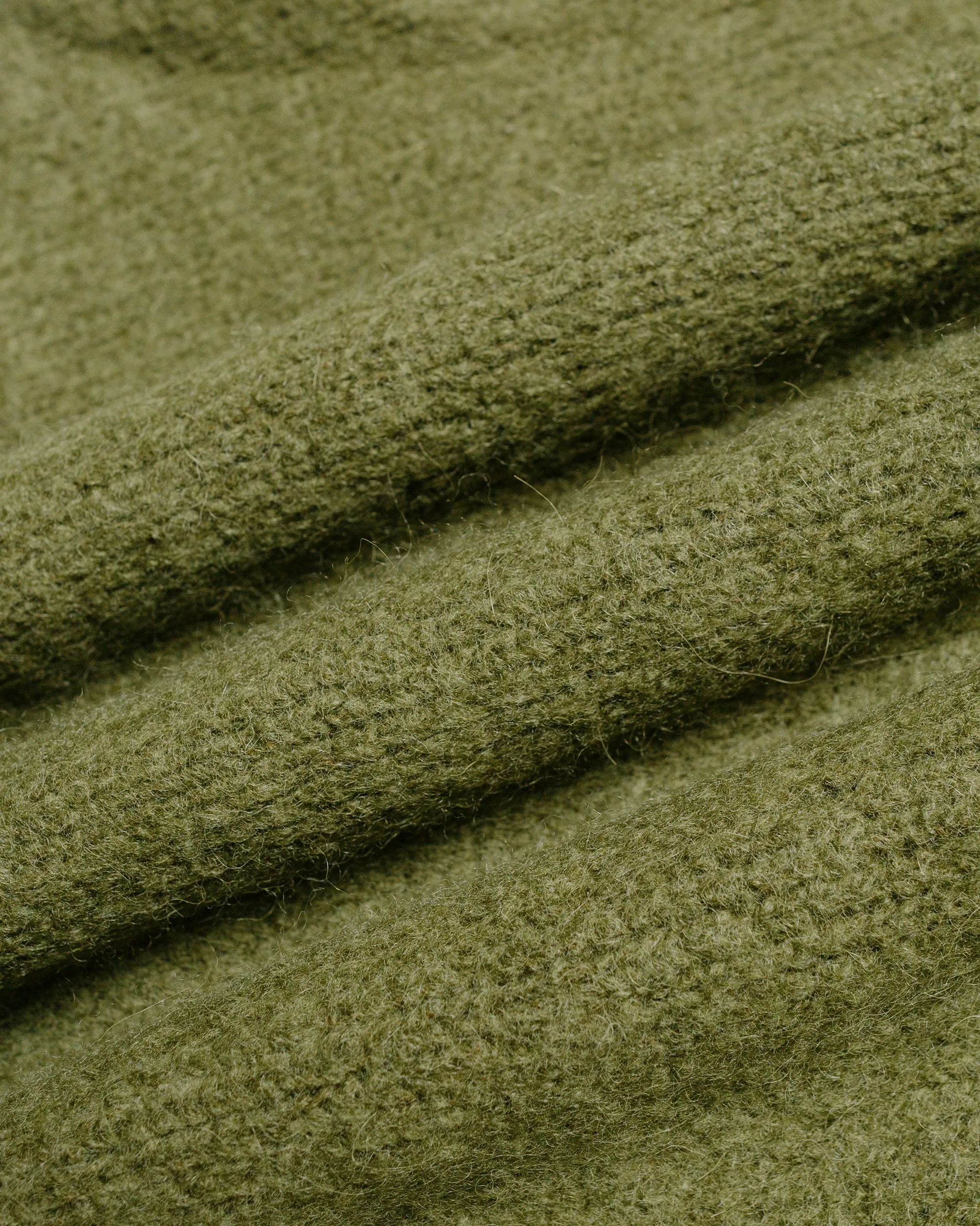 Norse Projects Rasmus Relaxed Brushed Polo Ivy Green