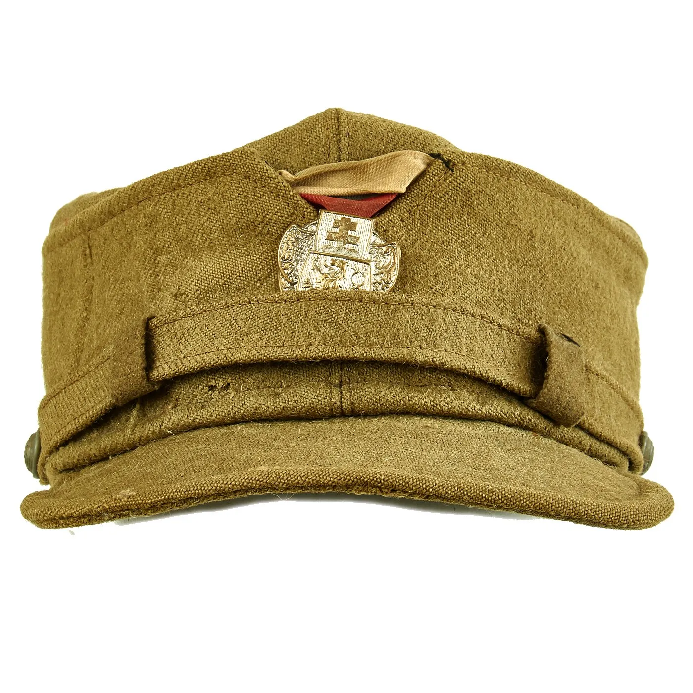 Original WWI Czech Volunteer Legion Russian Infantry Field Cap