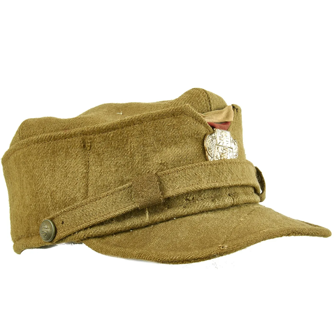 Original WWI Czech Volunteer Legion Russian Infantry Field Cap