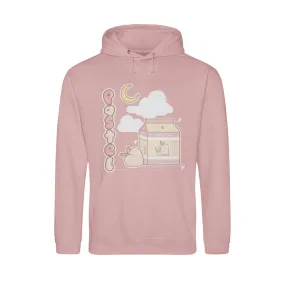 Pastel Peach Snail Hoodie