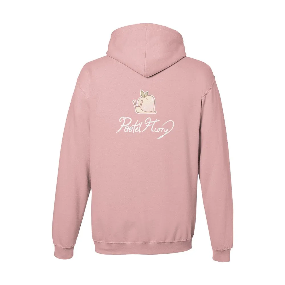 Pastel Peach Snail Hoodie