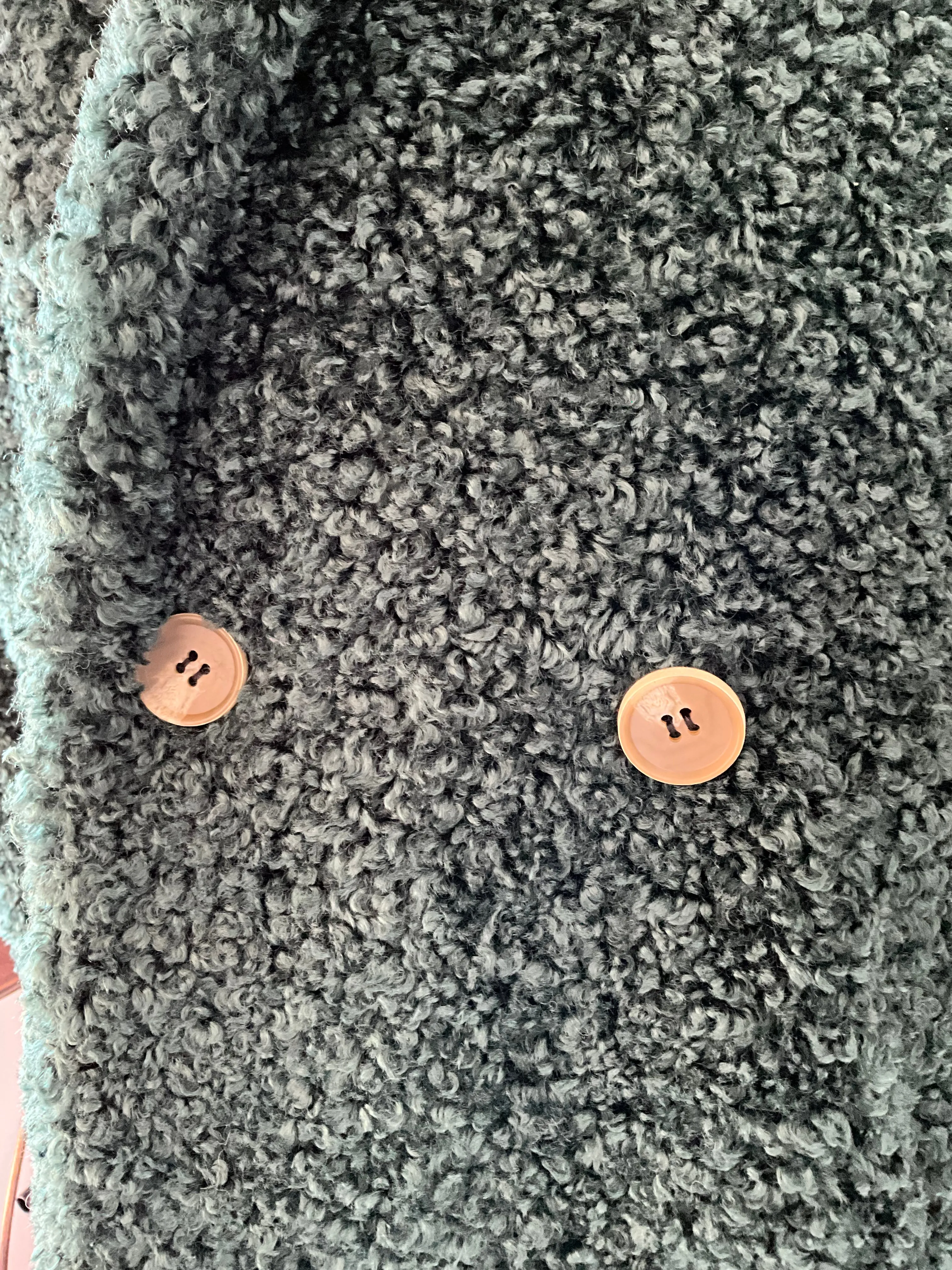 PLUSH TEDDY BEAR EMERALD COAT