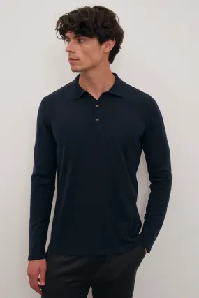 Polo Neck Lightweight Merino Sweater