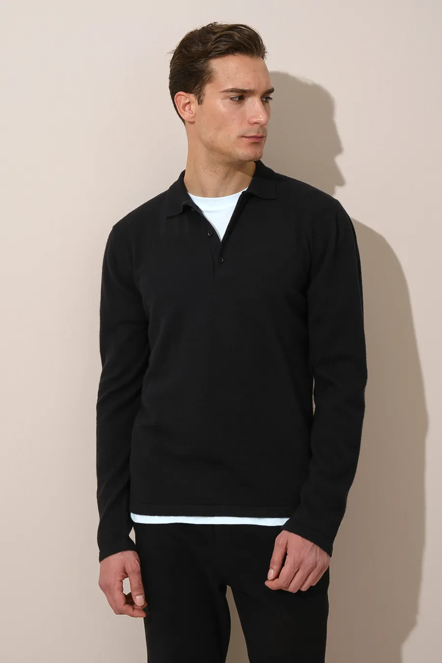 Polo Neck Merino Sweater