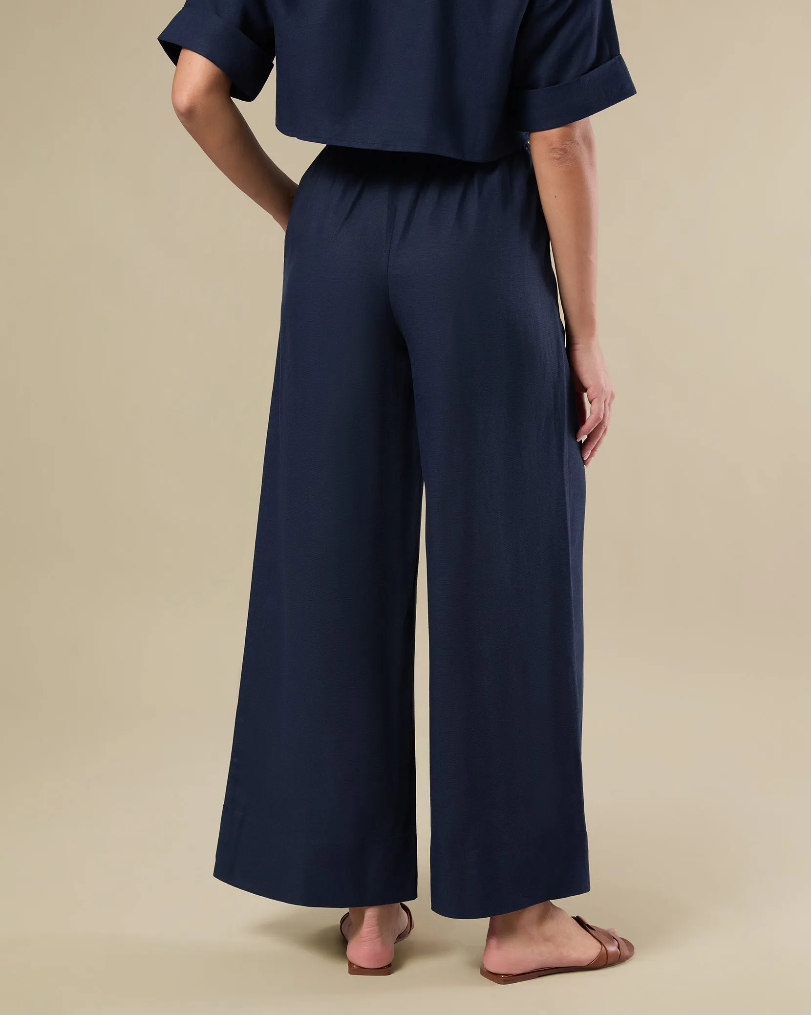 Pull On Straight Leg Pant