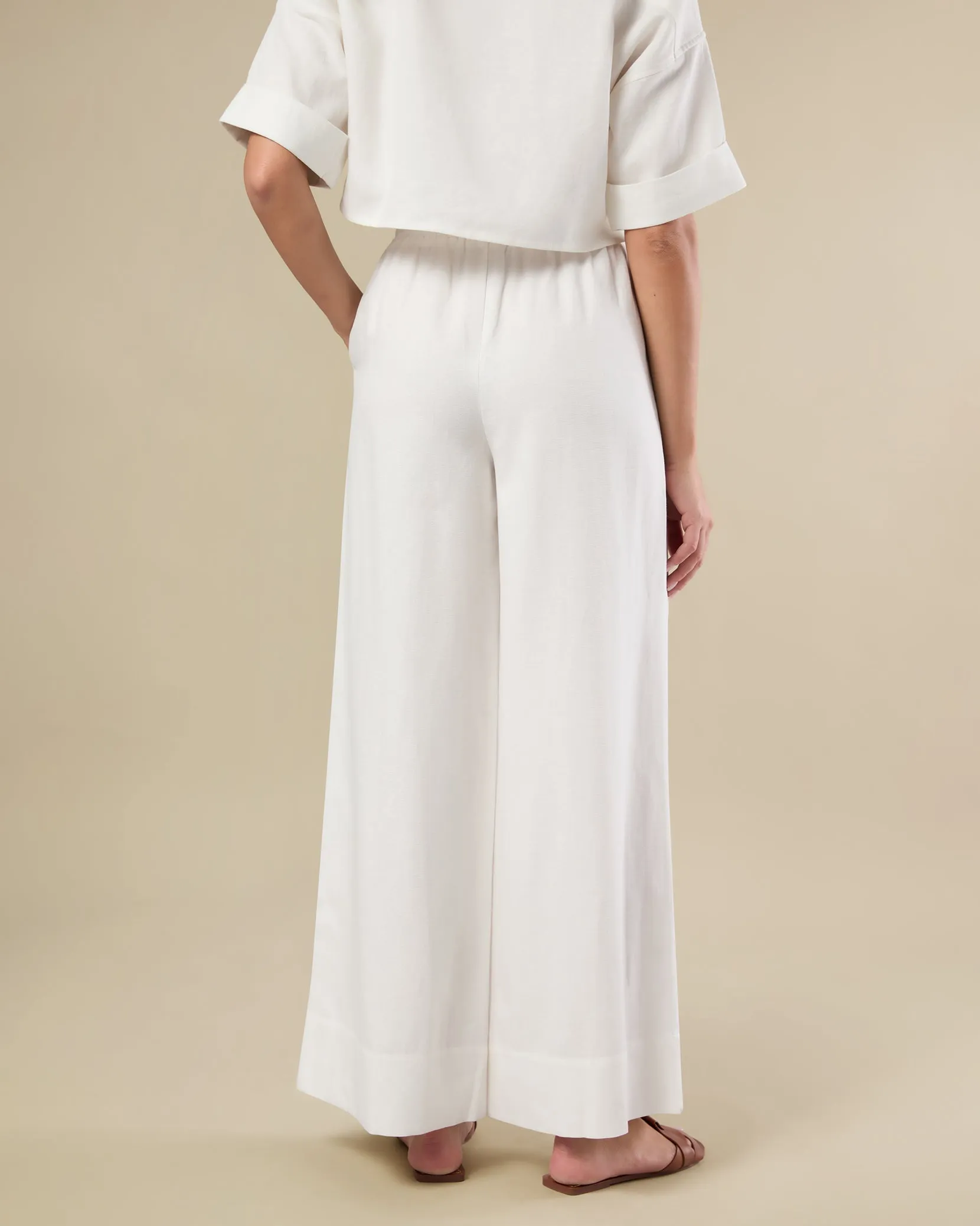 Pull On Straight Leg Pant