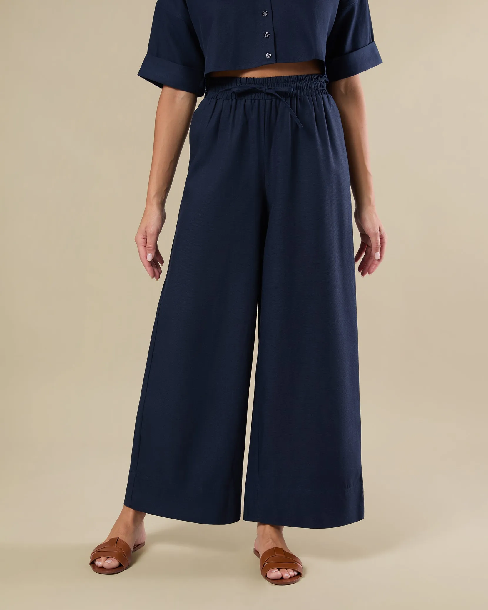 Pull On Straight Leg Pant