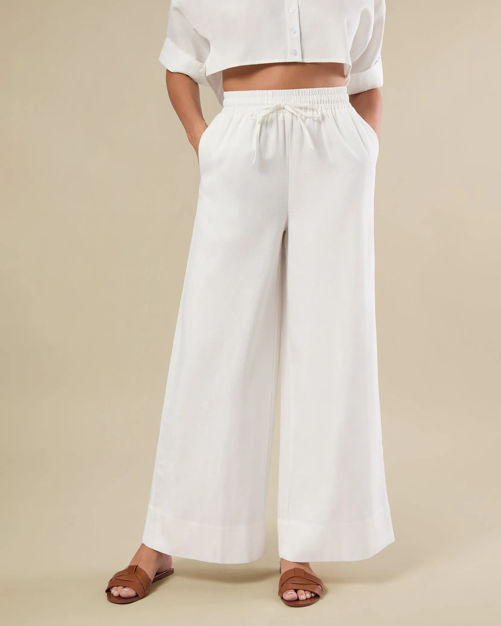 Pull On Straight Leg Pant