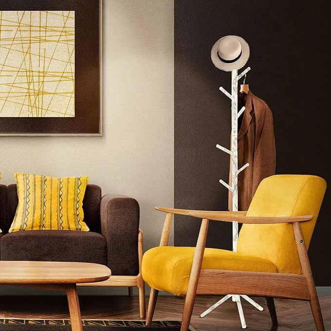 SG Traders™ Wooden Coat Stand