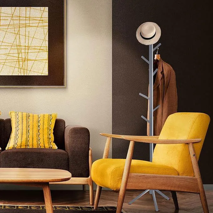 SG Traders™ Wooden Coat Stand