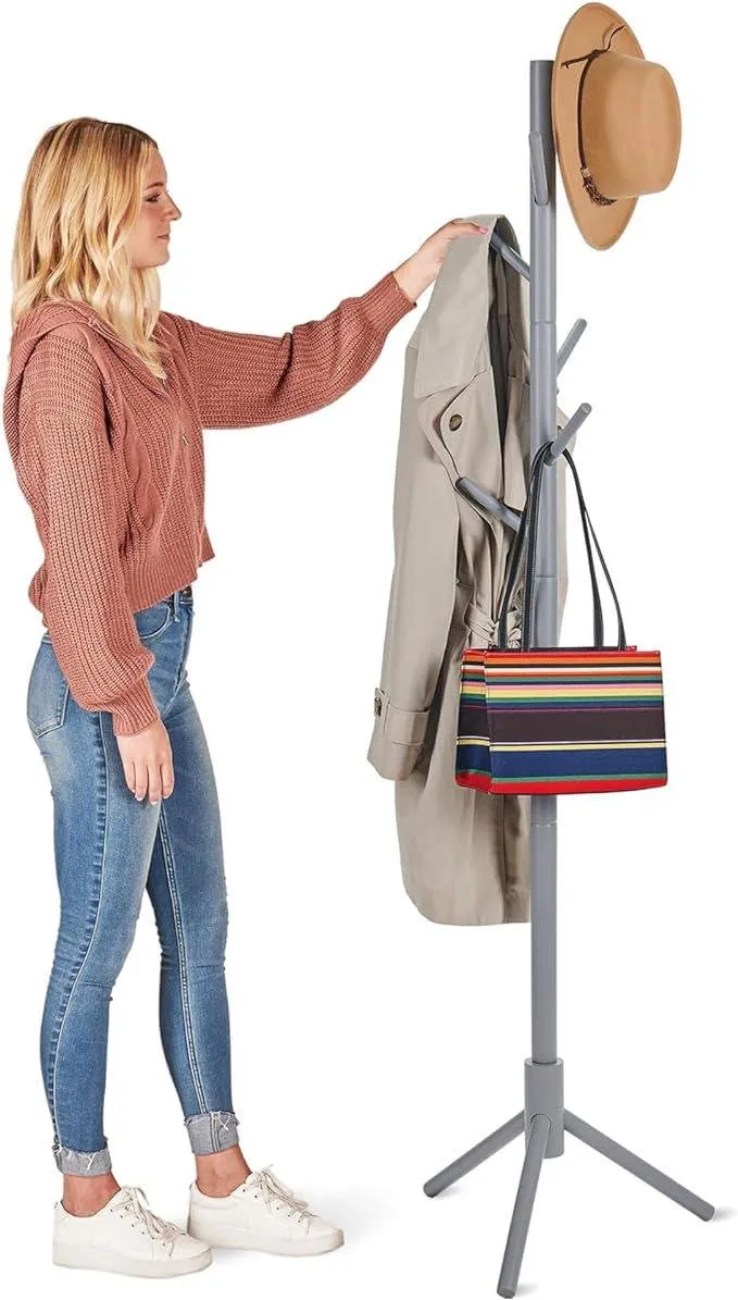 SG Traders™ Wooden Coat Stand